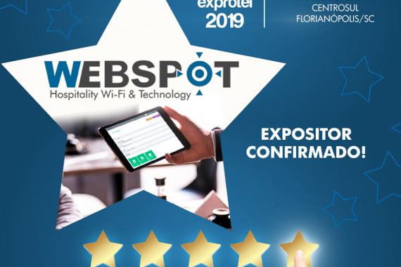 webspot confirma participação na Exprotel 2019 da ABIH-SC