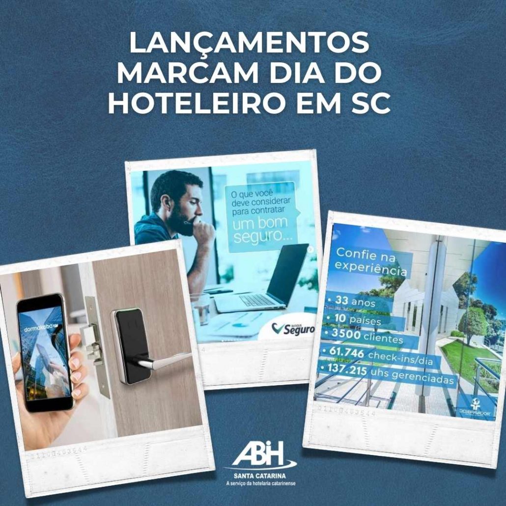 Lançamentos de produtos e serviços marcam Dia do Hoteleiro em Santa Catarina