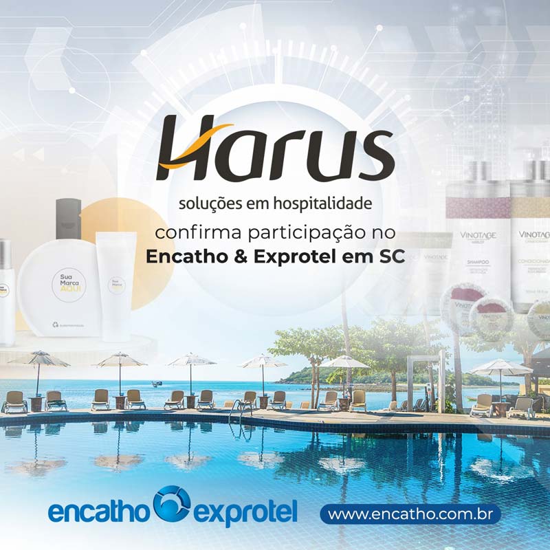 Harus confirma presença no encatho e exprotel 2022