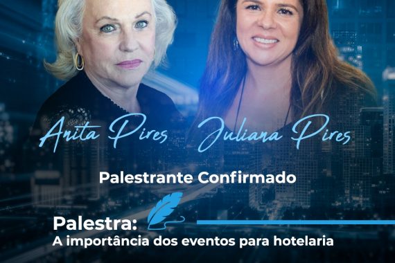 Anita Pires e Juliana no Encatho & Exprotel