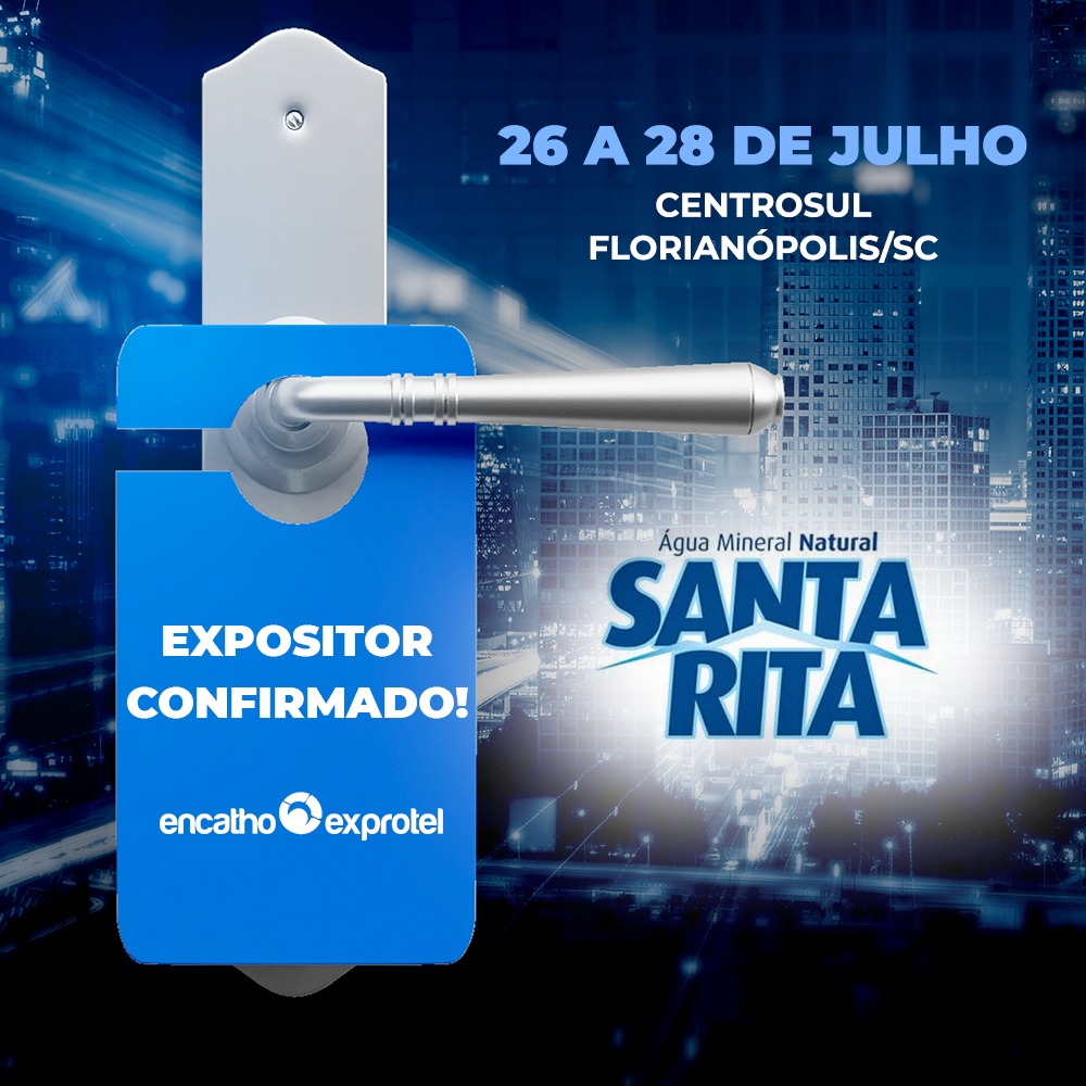 Empresa Santa Rita estará presente no Encatho, fará novo lançamento