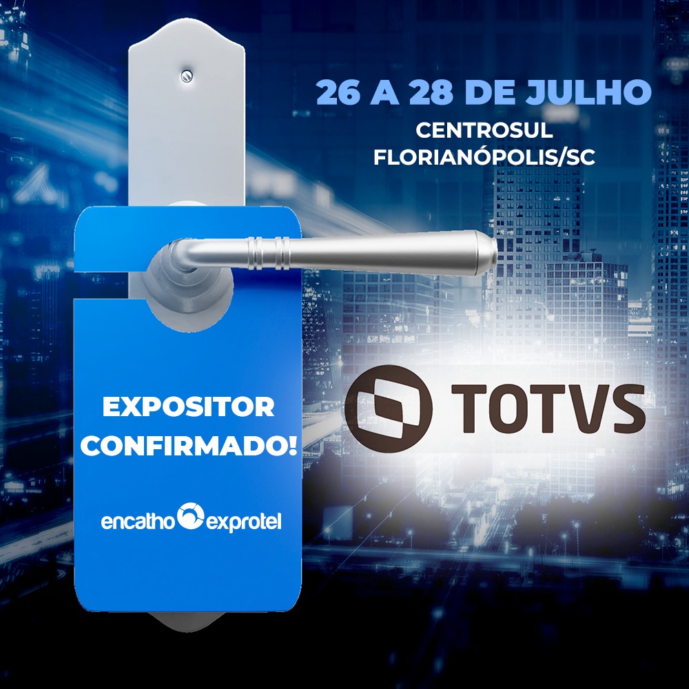 Durante o Encatho & Exprotel a TOTVS apresentará seu portfólio de soluções para hospitalidade