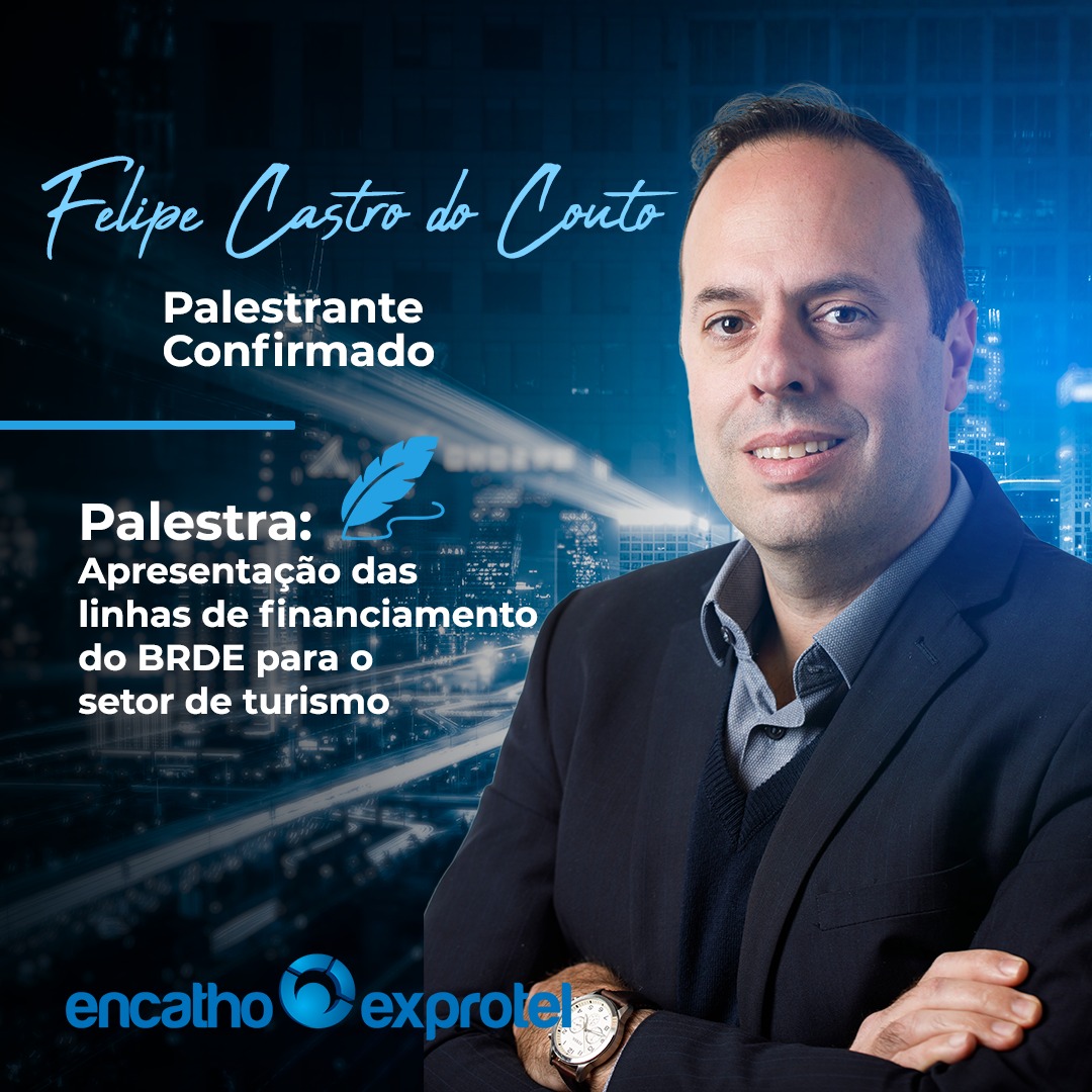 Palestrante Felipe Castro confirmado no Encatho 2022