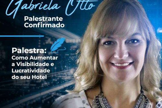 Gabriela Otto estará nessa edição do Encatho & Exprotel