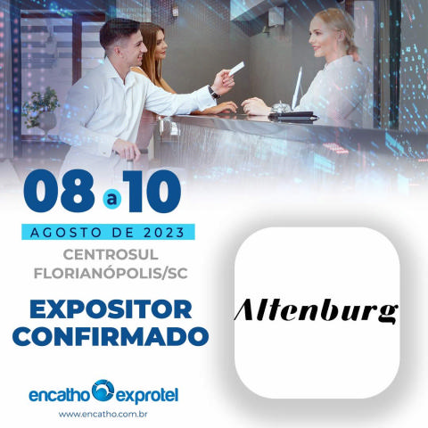 Uma das mais tradicionais empresas da região e fiel participante da Exprotel, a Altenburg mais uma vez estará presente