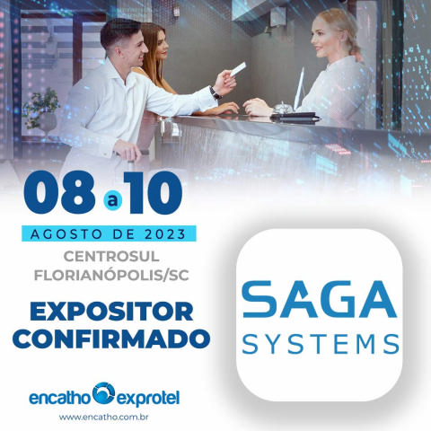 Saga Systems Brasil traz lançamento para a Exprotel 2023