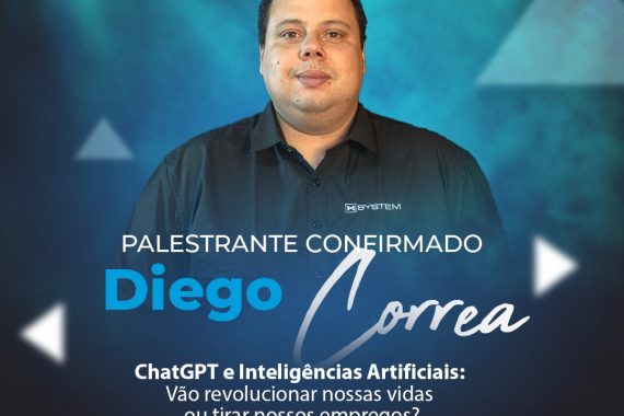 Diego vai apresentar quais as mudanças que os modelos de inteligência artificial generativa (como ChatGPT)