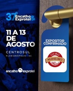 PÃO DE QUEIJO OURO MINEIRO confirma participação no Encatho 2026