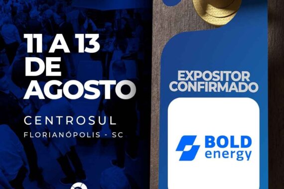 Bold Energy mostra como o armazenamento de energia pode proteger negócios que não podem parar vai estar no Encatho & Exprotel 2026