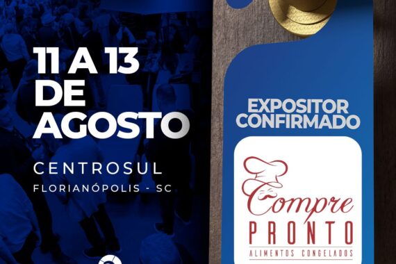 compre pronto congelados e não perca tempo. Empresa confirmada no encatho 2026